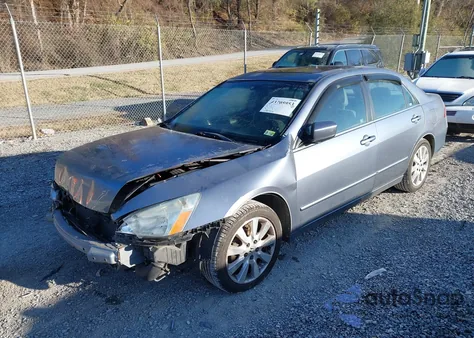 2007 Honda Accord 3.0 Ex z USA, uszkodzony, nr VIN 1HGCM66507A042763